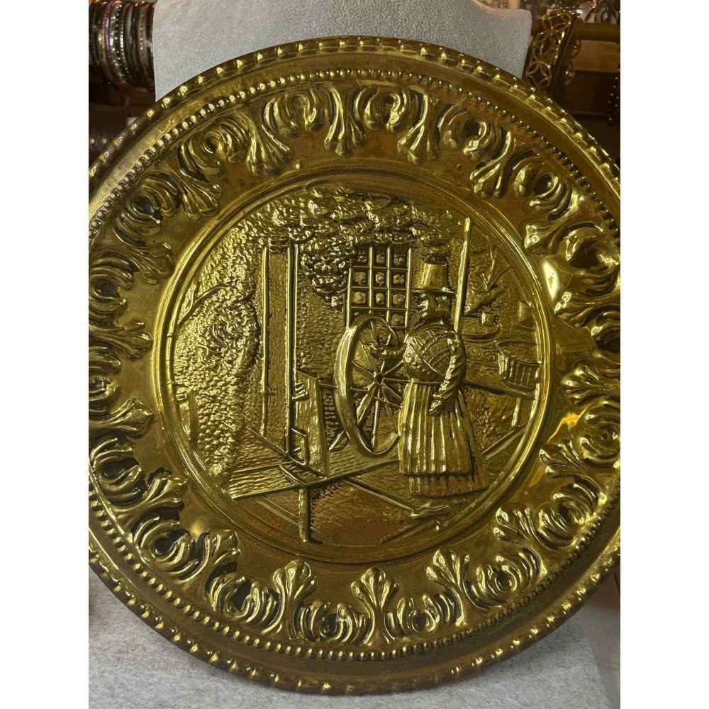 Vintage Wall Hanging Brass